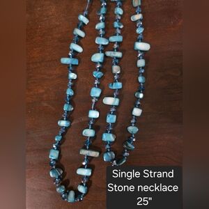 Blue Stone Necklace
